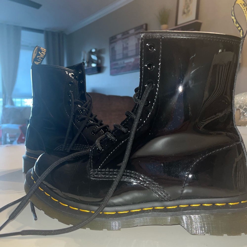 Dr. Martens 1460 patent leather boot US 8